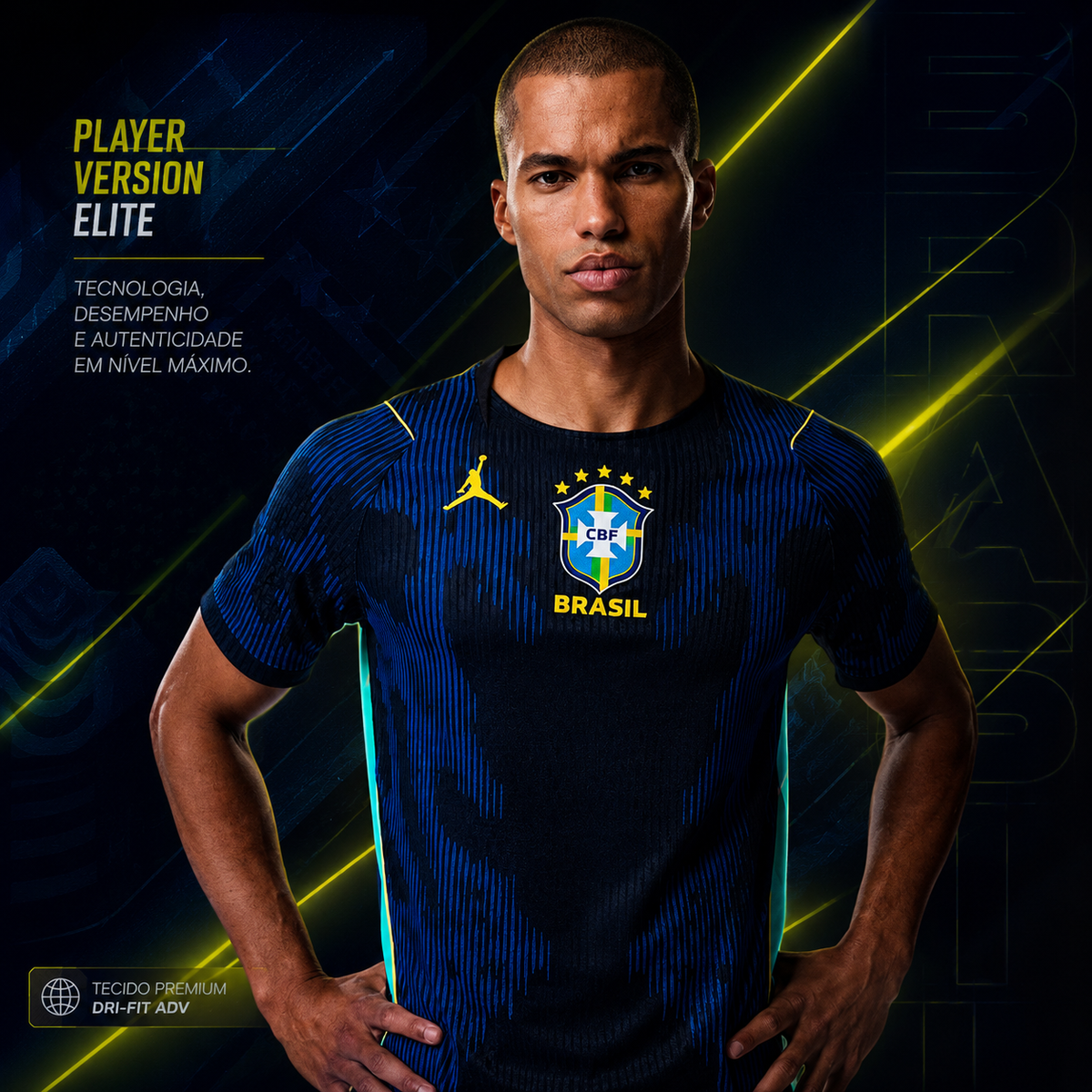 Camisa Brasil 2026/27 Away Player Version