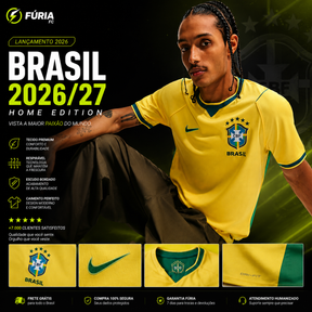 Camisa Seleção Brasileira 2026/27 Home Premium