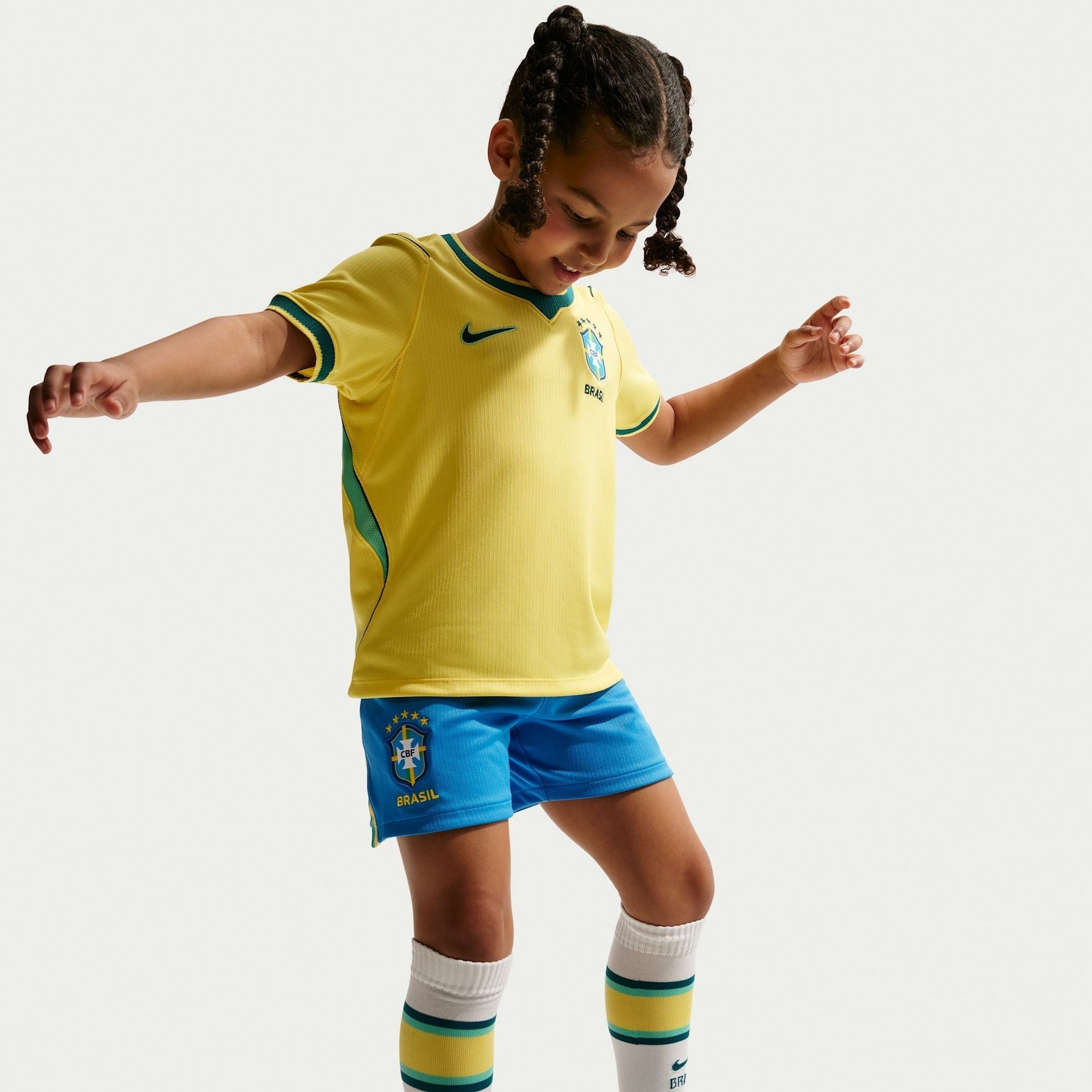Kit Infantil Brasil 2026/27 Home Premium